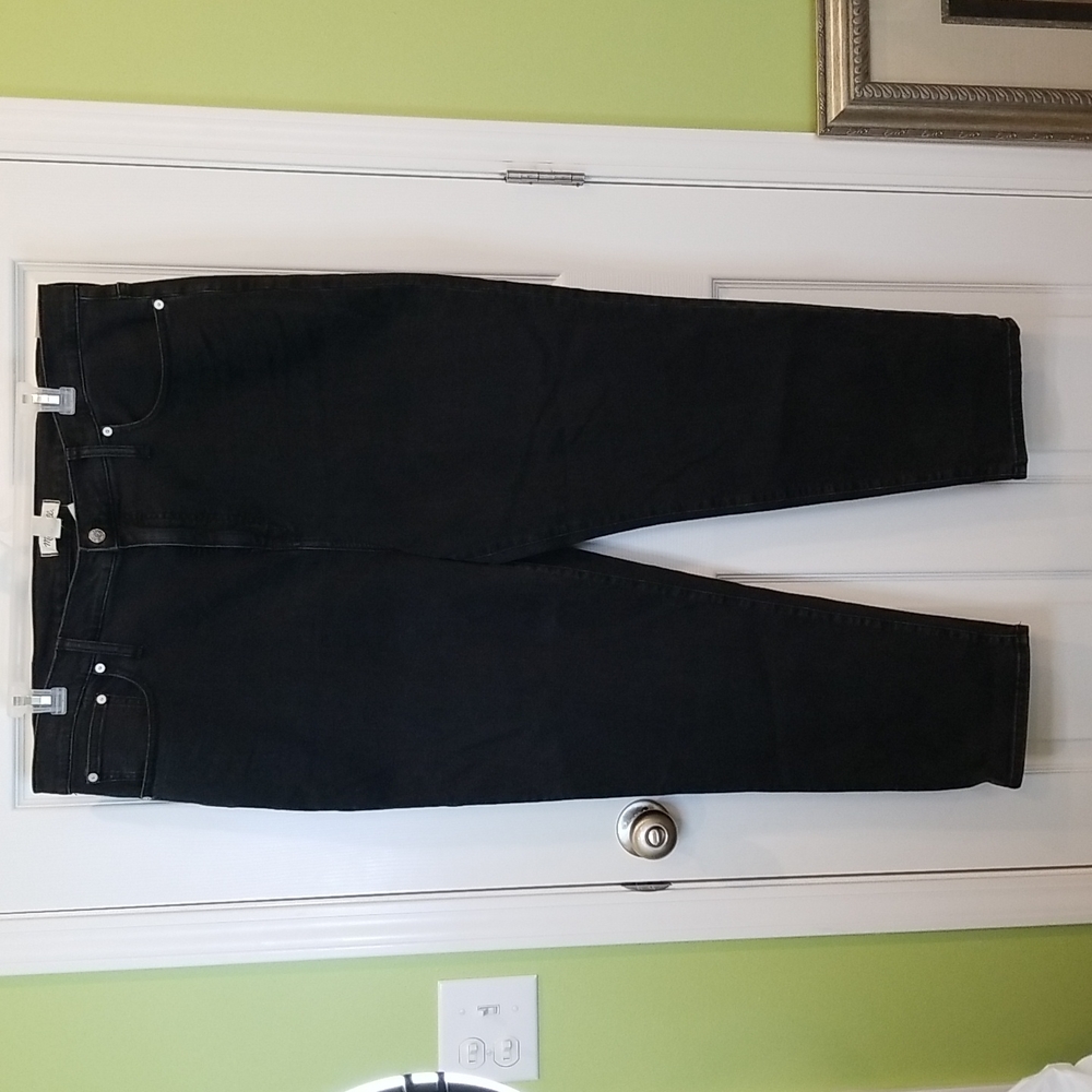 NWT Madewell Classic Straight Jeans in Lunar Wash, Women's 35T